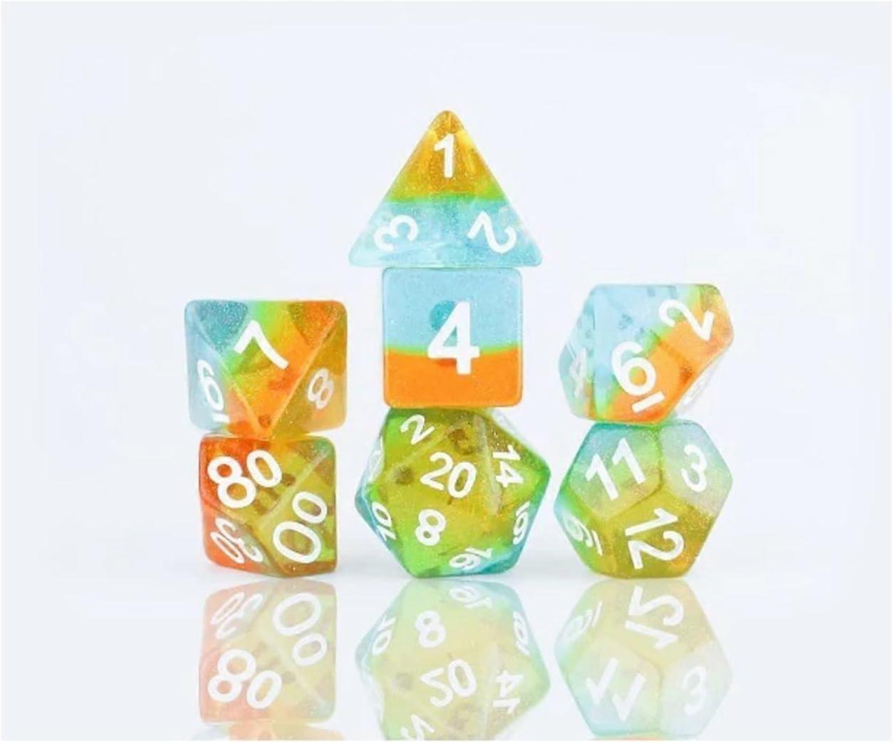 Sirius Dice - Celestial Ocean Dusk Polyhedral Dice Set