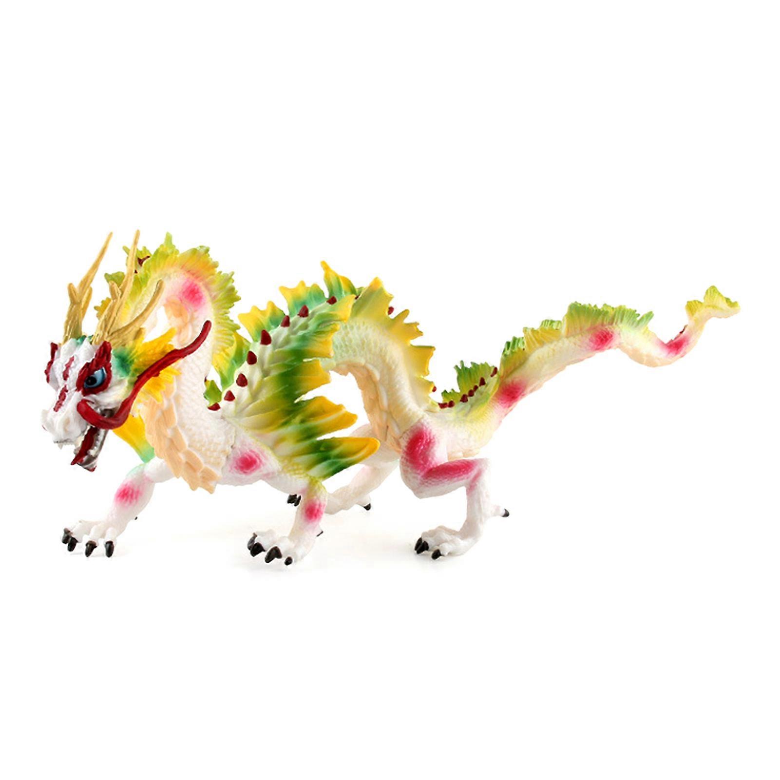 Mythologisches Drachenmodell Sammlerstück Festliche Ausgezeichnete Handwerkskunst Drache Phönix Tier-Actionfigur für Dekor
