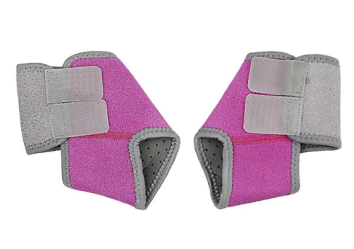 2 Pack Kids Adjustable Nonslip Ankle Tendon Compression Brace Stabilizer