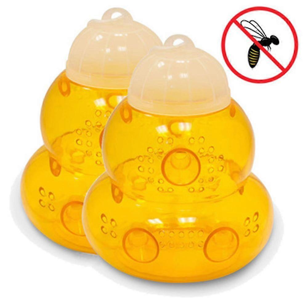 2 Piece Set, Insect Trap Made Of Plastic Reusable Hanging Outdoor