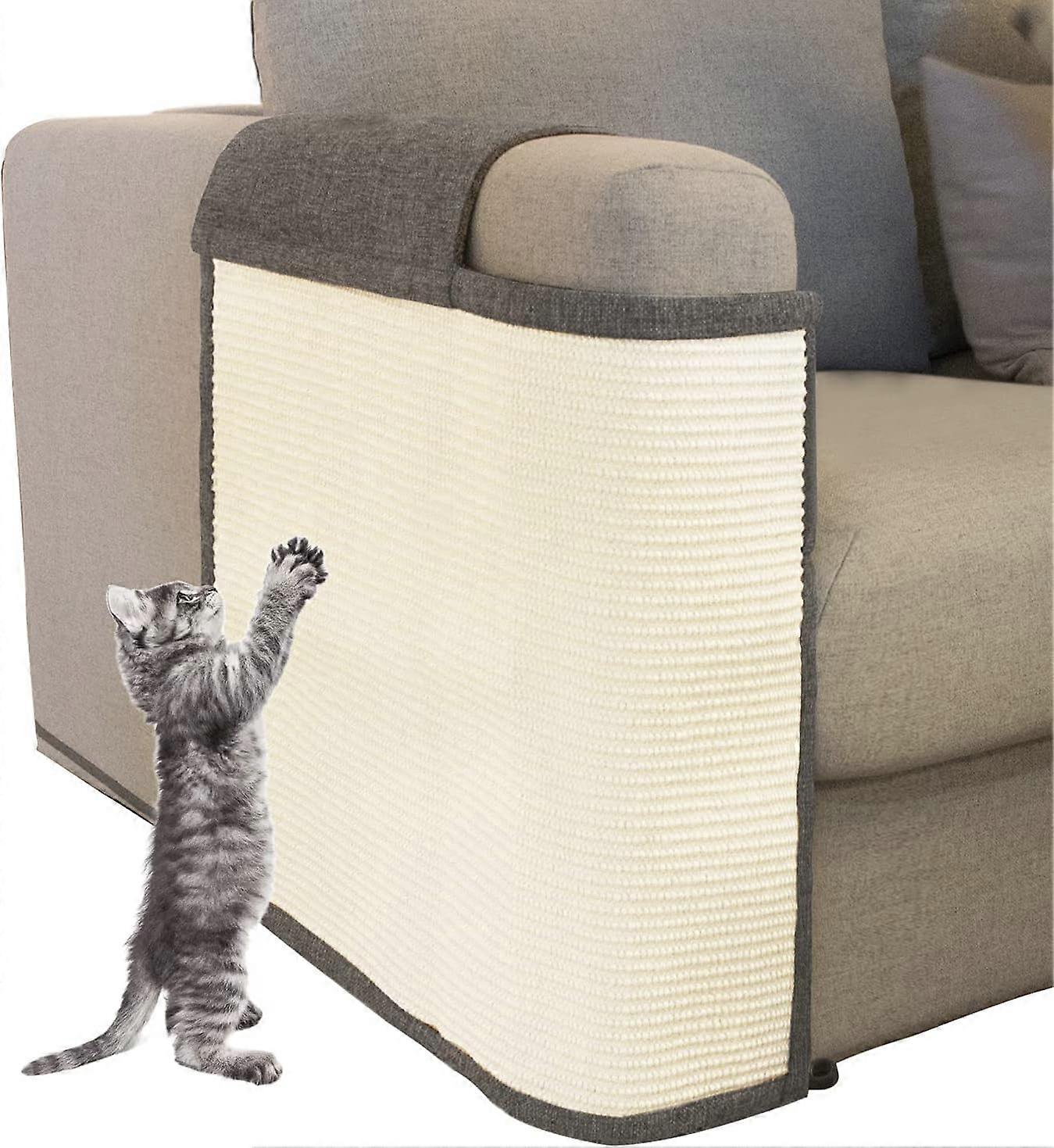 猫のスクラッチ家具ソファプロテクター、天然サイザル麻でソファソファチェアを保護します