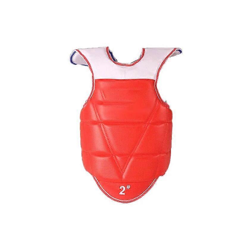 אפוד קראטה מגן גוף טאקוונדו סט אימונים מגן חזה קיקבוקסינג ציוד אימון WTF