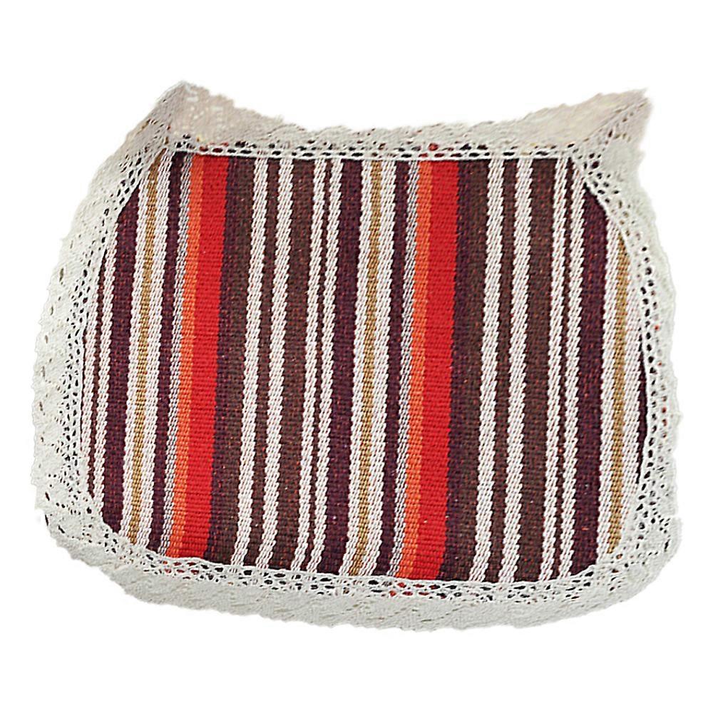 Bomuld linned stof pude vinter bomuld tråd vævet stol hynde kontor stol hynde