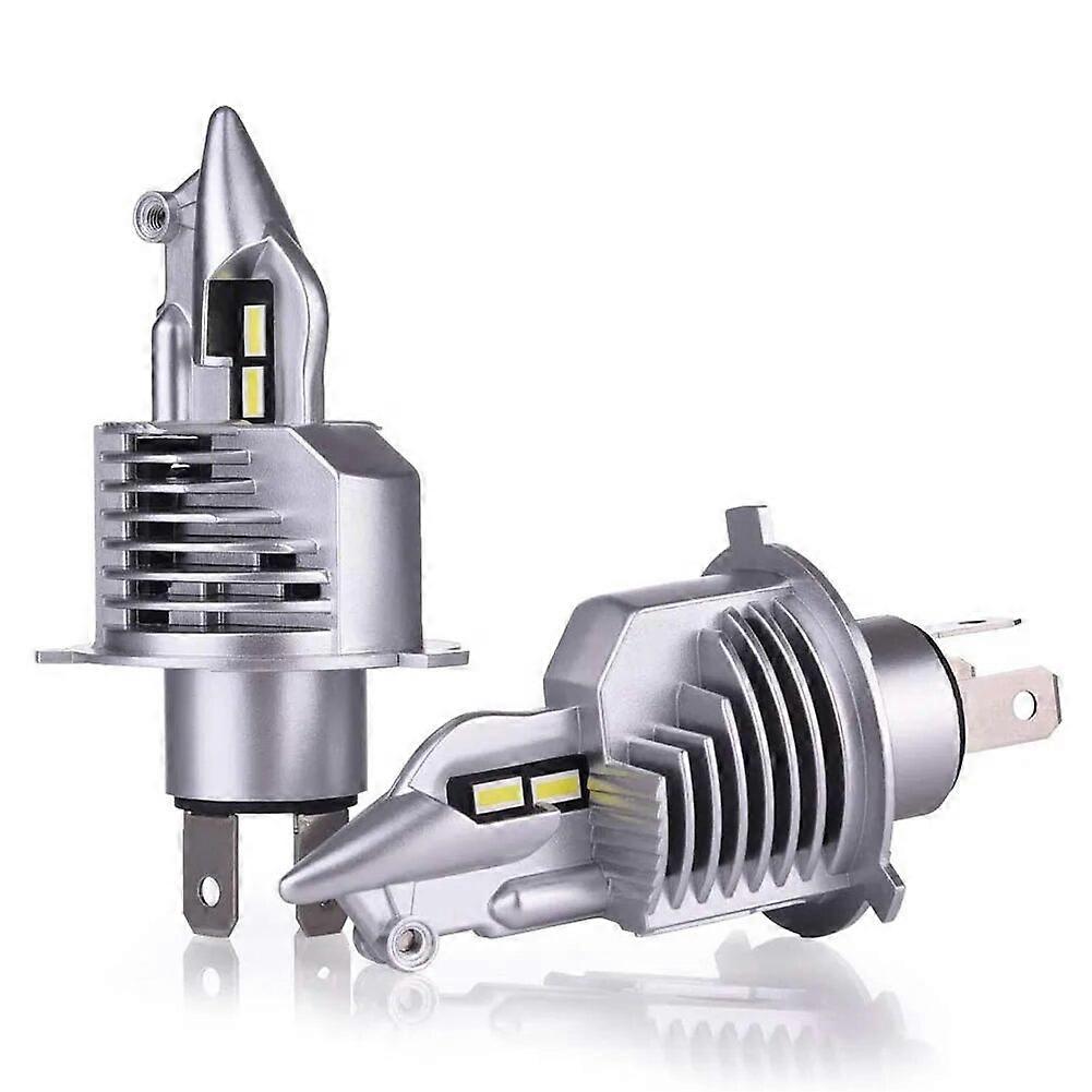 2 stuks H4 Auto LED Koplamp Lamp 120W 8V-48V 12000LM Hoog Dimlicht 6500K Witte LED Lamp Super Helder