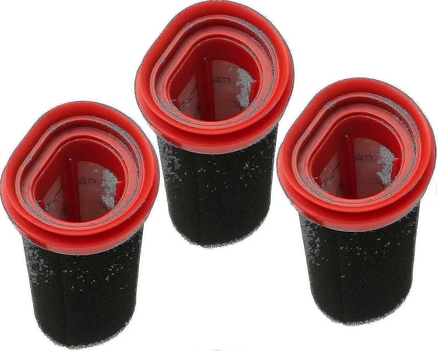 3 Pack 25.2v/21.6v Filters Compatible With Bosch Flexxo Series 4 Cordless Vacuum Cleaner Bbh32101 Etc., Replacement