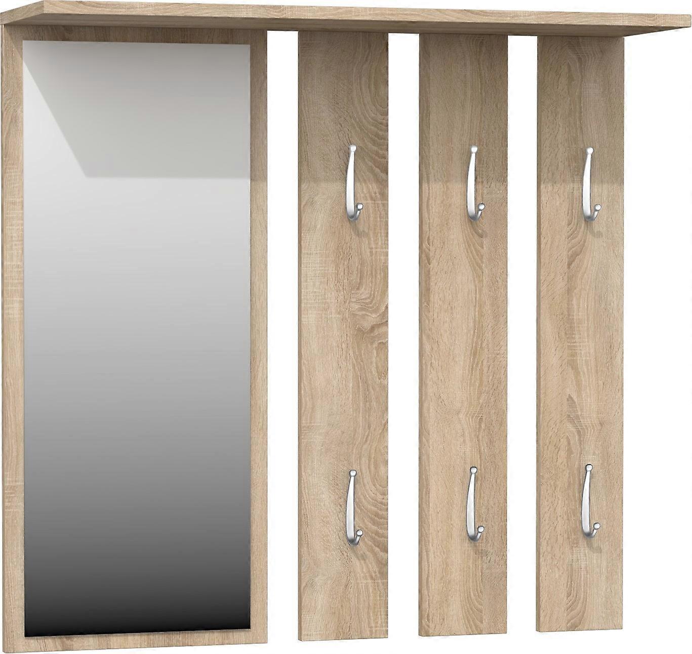 Opal Spiegel Kleiderbügel Sonoma Eiche