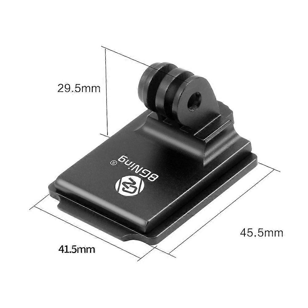 Helmet Fix Mount Base Holder Adapter For GoPro HERO10/9/8/MAX 7 6 5 4 Session Yi Sjcam Motorcycle Riding Climbing Racing Sports
