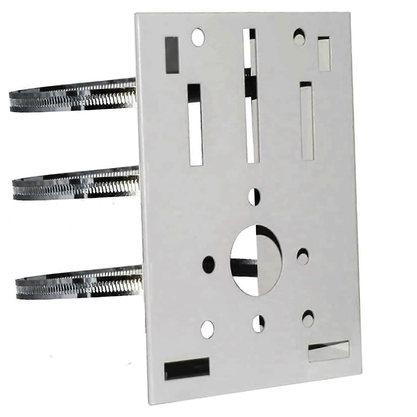 Universal Security Camera Vertical Pole Mount, Strong Metal Mount Corner Bracket