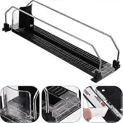 Shelf Automatic Replenishment Pusher Refill Sliding System For Drinks Display