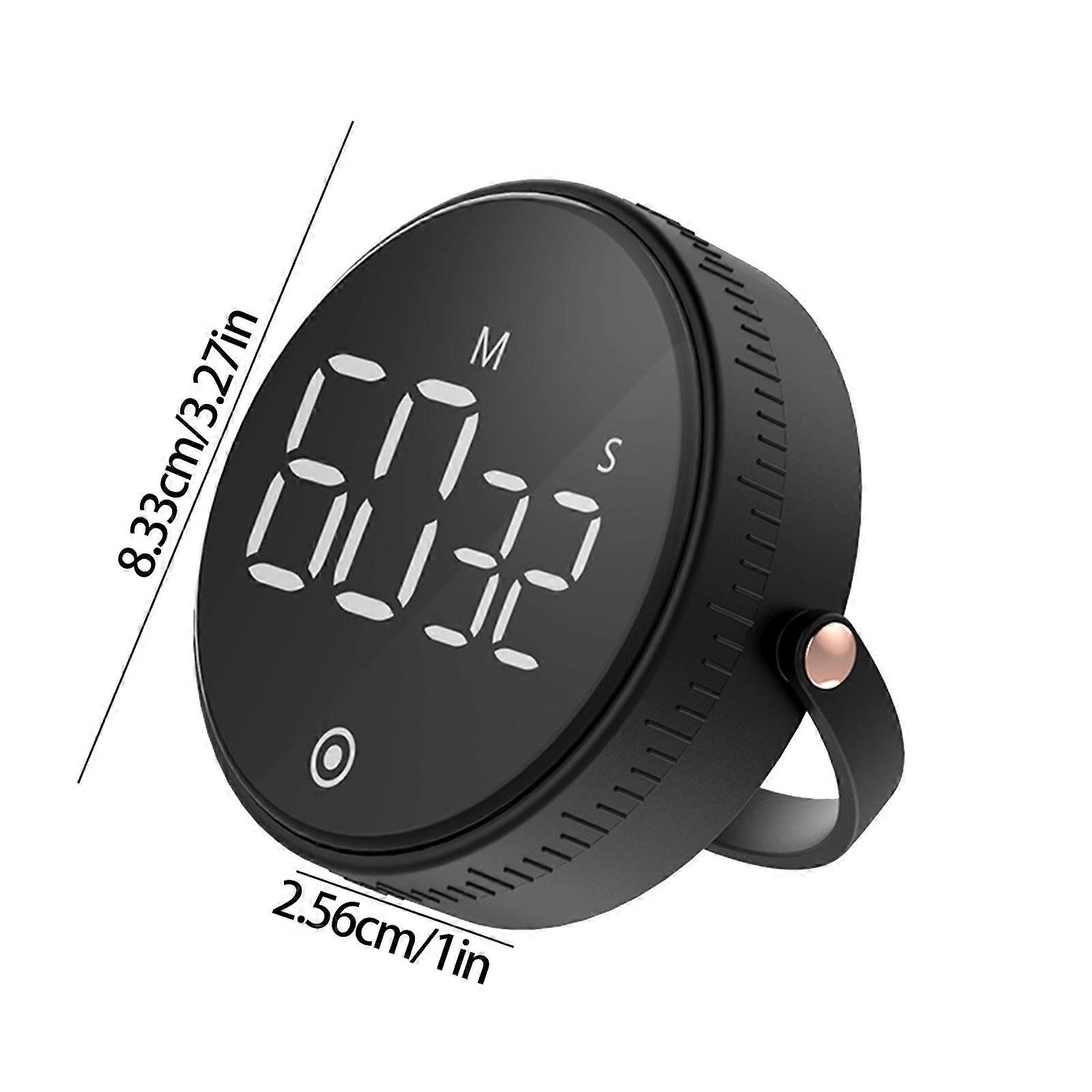 Home Essential Rotary Timer Kitchen Silent Adjustment Digital Timer FAN0521