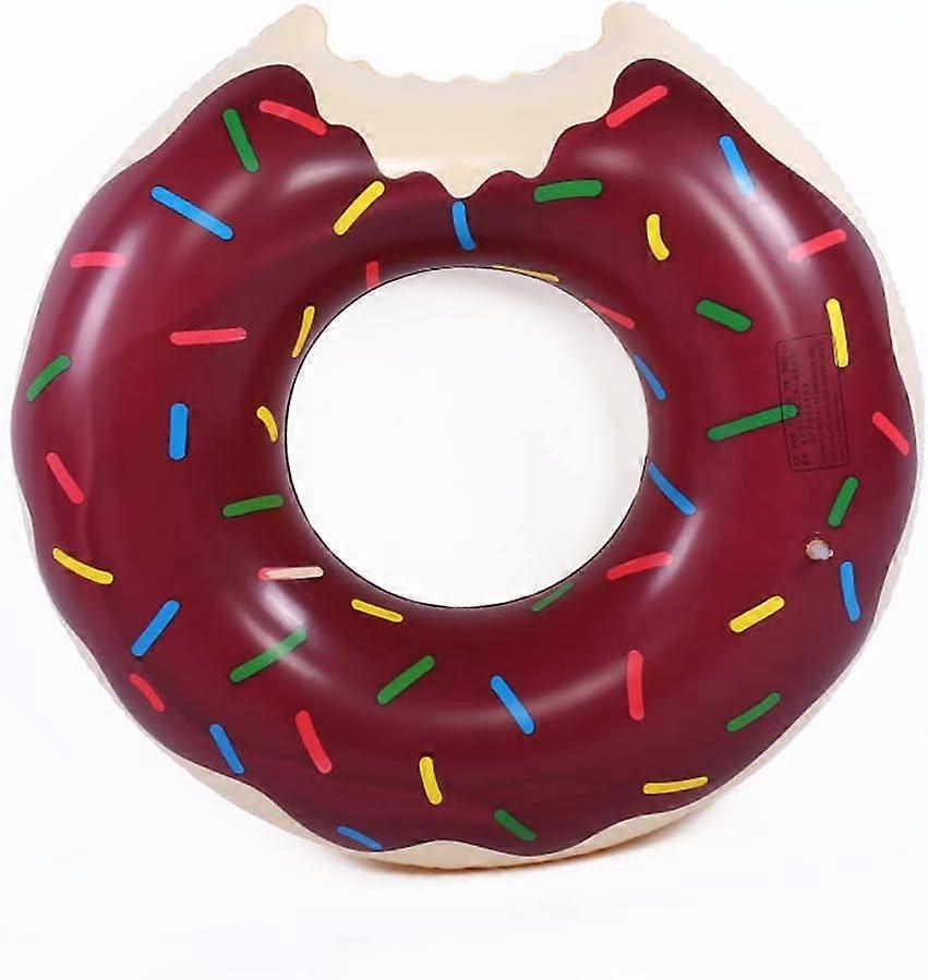 パーフェクトドーナツブイインフレータブルドーナツスイミングリングビーチプールアミューズメントパーク大人と子供のための夏のブイウォーターおもちゃスイムリング