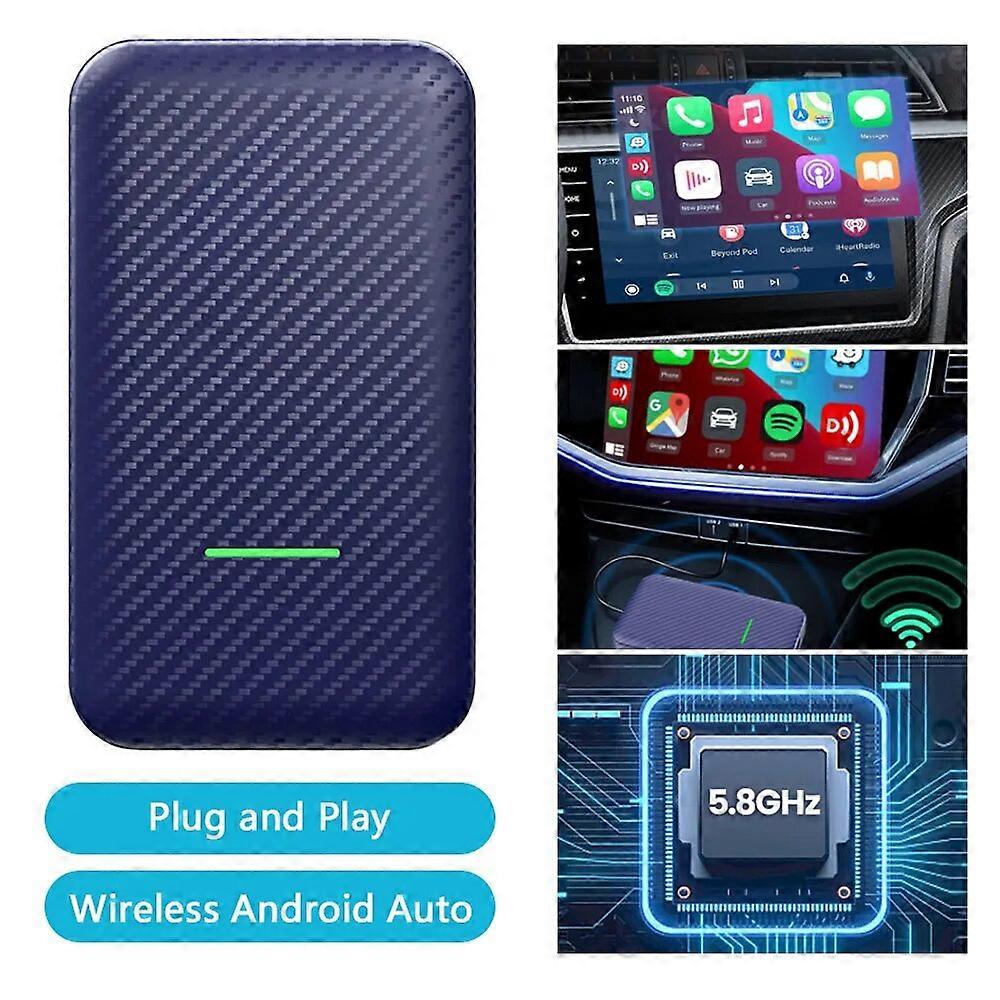 New CarlinKit 4 CarPlay Adapter Wireless Android Auto USB Dongle Mini Smart Ai Box Auto Connect For Cars With OEM Wired CarPlay
