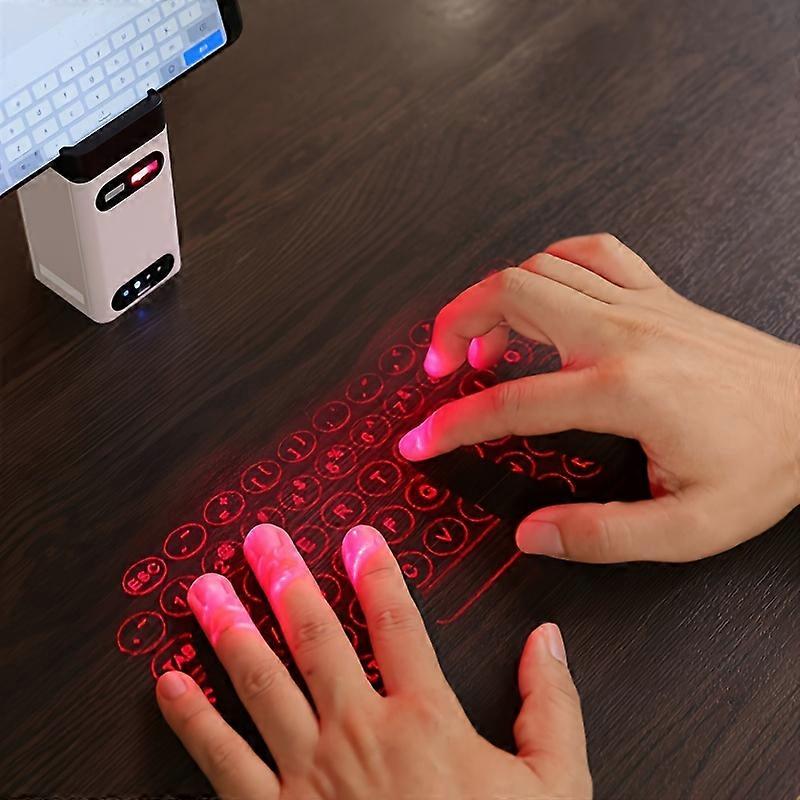 phone/pc/ Portable Wireless Projection Keyboard for Smart Tablets - Type Anywhere, Anytime