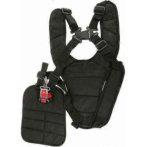 Lawnmower Universal Double Deluxe Strap Side Mount Strap Black Adjustable Foam Pad