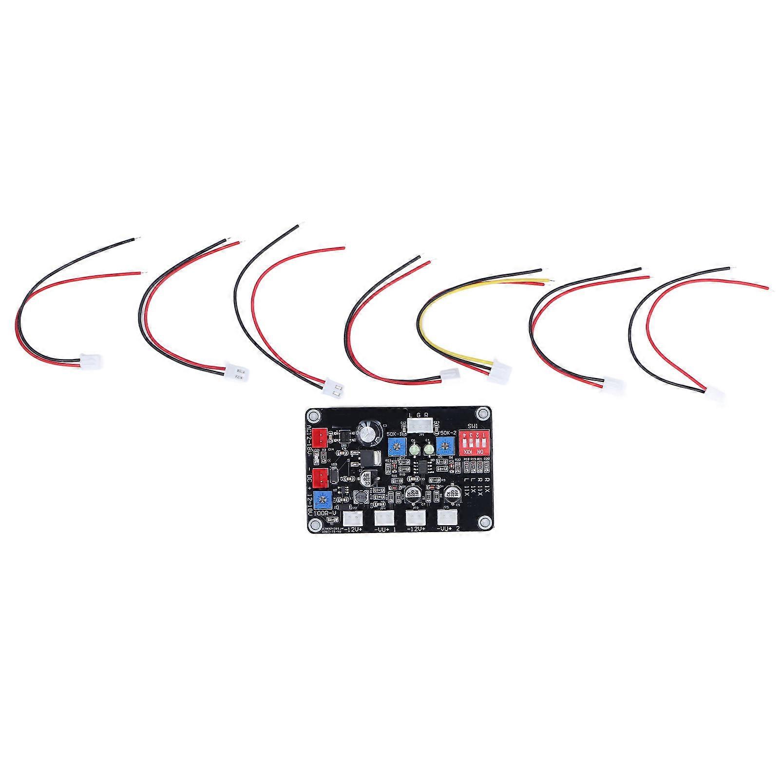 Driver Board Responsive Backlight High Accurate Superb Crafts 100mA VU Meter Driver Board