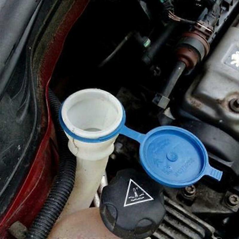 Blue Windshield Washer Fluid Reservoir Cap – Universal Fit For FIAT & Many Cars