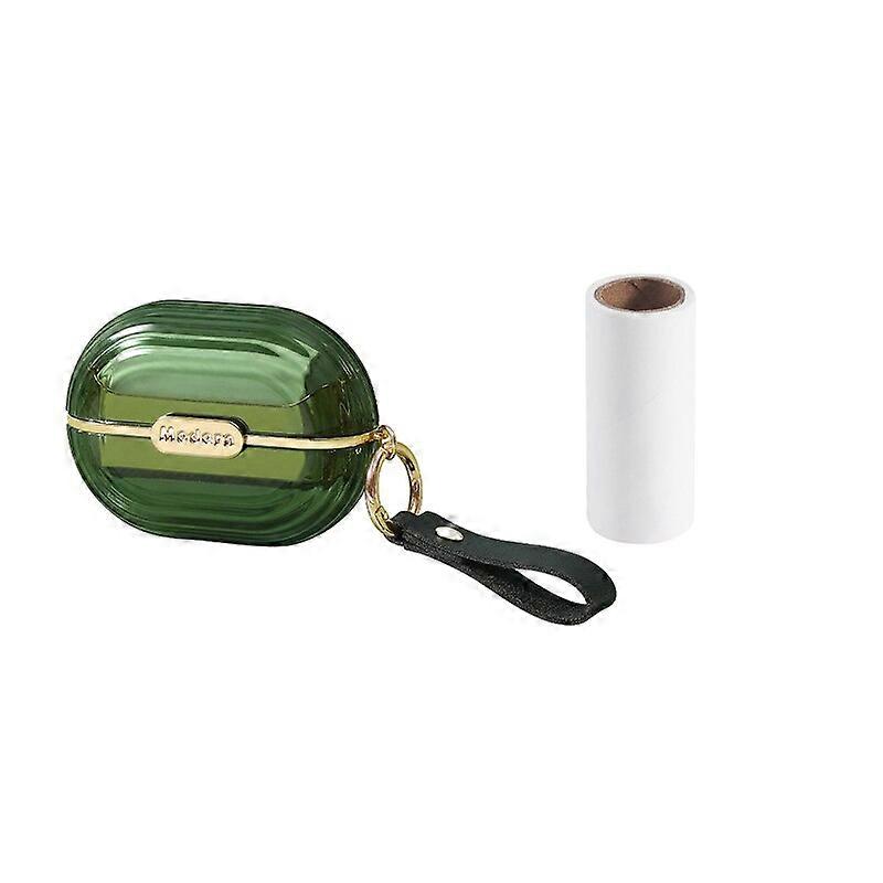 Portable Tearable Roll Paper Sticky Roller Dust Wiper Lint Roller Remover Brush Pet Hair Clothes Carpet Bed Cleaning Accessories Laundry Combo Units