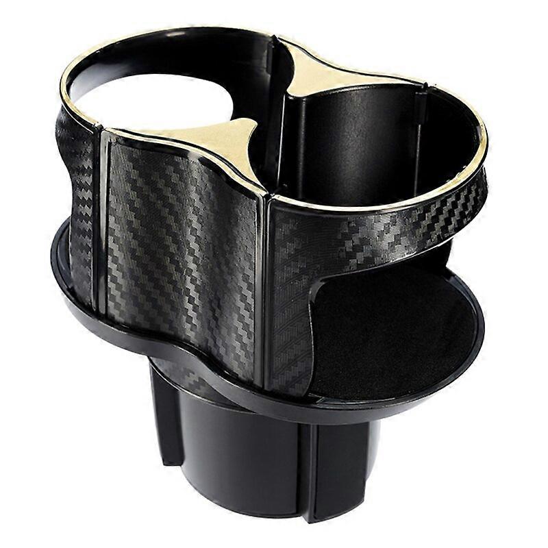 2 In 1 Vehicle-mounted Slip-proof Cup Holder 360 Degree Rotating Water Car Cup Holder Multifunctional Dual Houder Auto Accessory