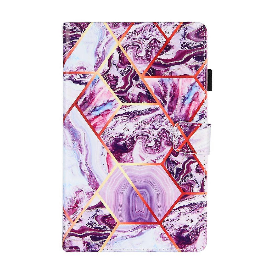 Tablet Protective Case For Amazon All-New Fire HD8 2018/17 PU Leather Auto Sleep