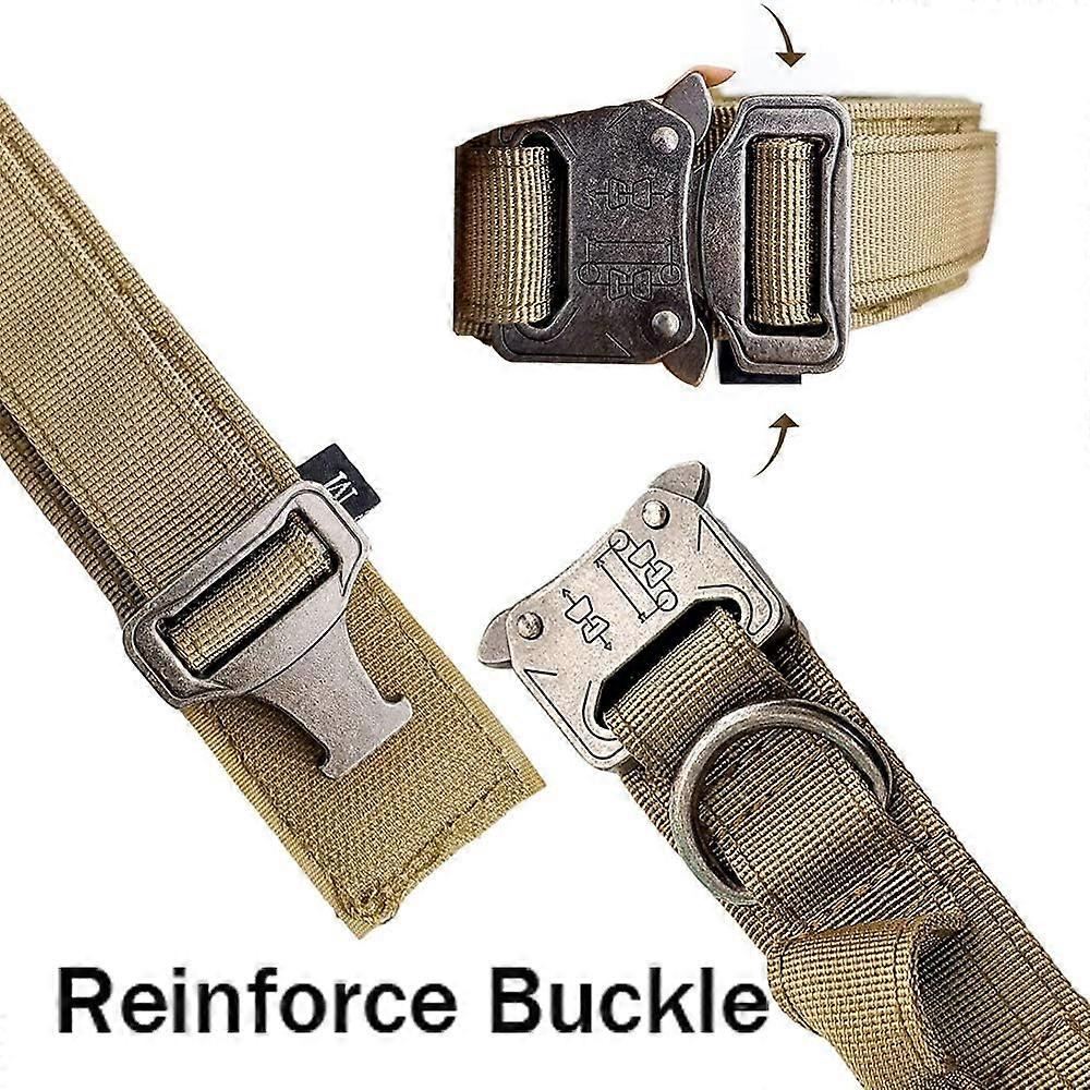 Ceinture Tactique Homme Réglable 3,8 Cm - Nylon Militaire Avec Boucle Métal Libération Rapide