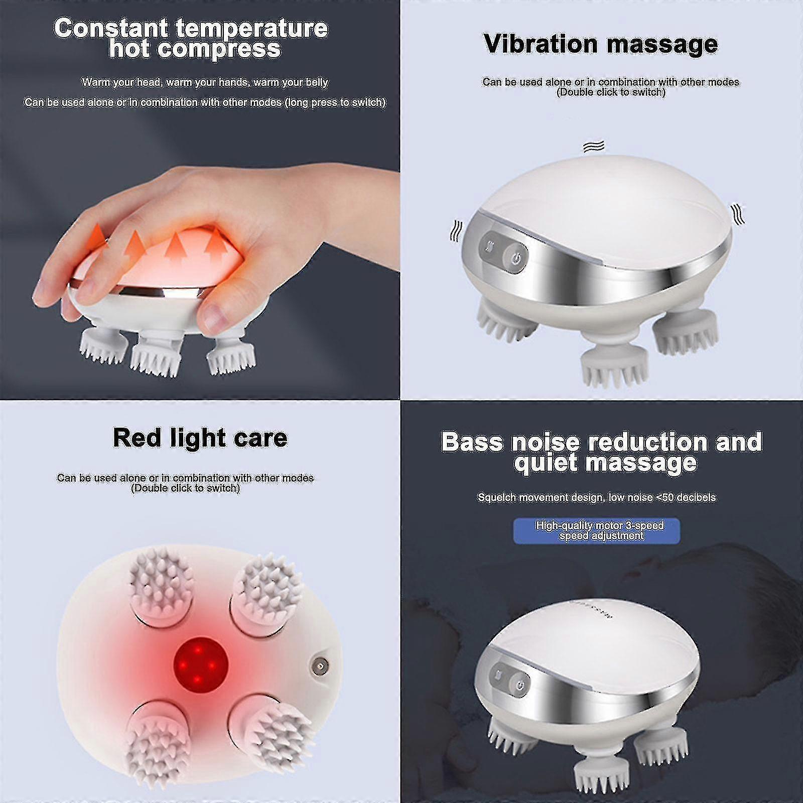 Scalphero Smart Scalp Massager With Red Light - MXBC