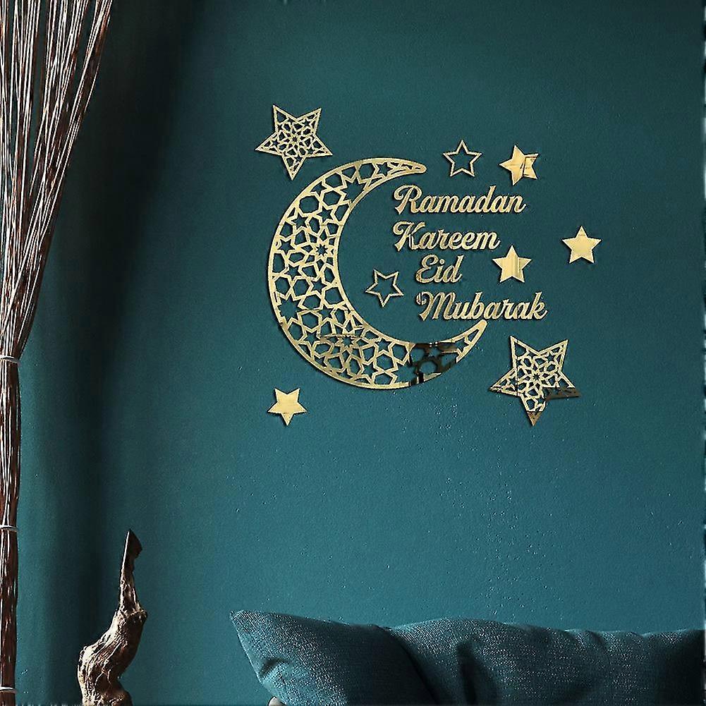 Ramadan Kareem Stickers Decorations Wall Eid Mubarak Decor Bedroom ...