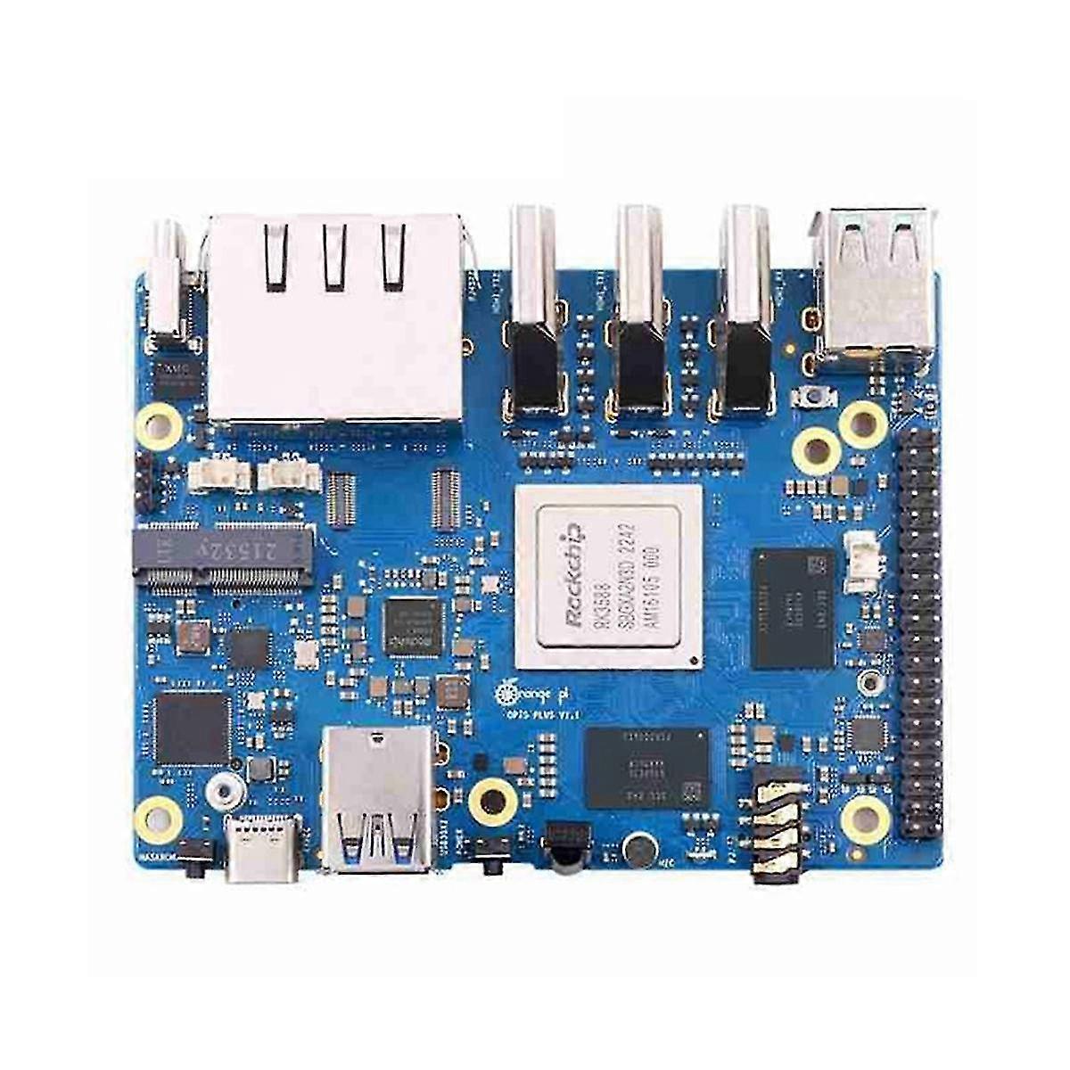 For 5 Plus 16gb Ram+256gb Emmc Module Rk3588 Octa-core 64-bit Supports 8k Video 2.5g Supports Wifi6 Bt Module