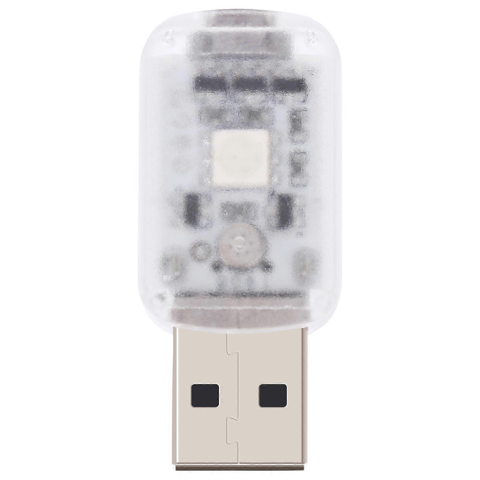 Car Mini USB Light LED Light Car Atmosphere Decorative Lamp Interior Accessories