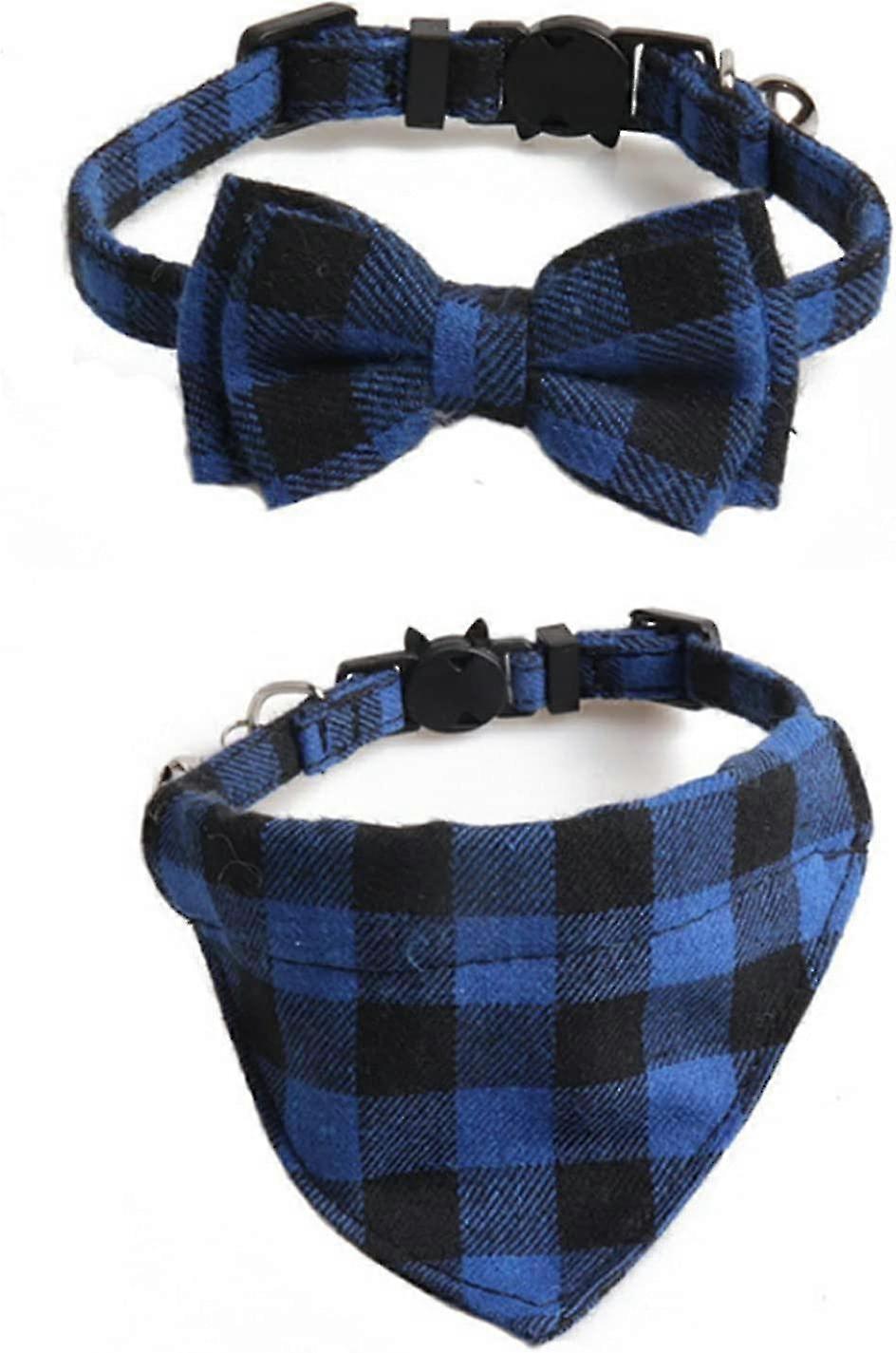 Bow Tie Cat Collar Bandana