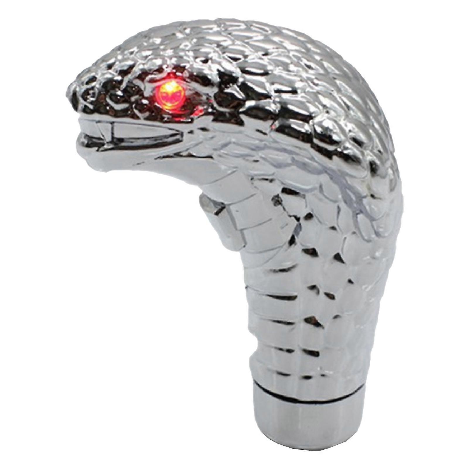 R-1192 Car Gear Shift Knob Cobra Shape Well-suited ABS LED Gear Shift Handle for Auto