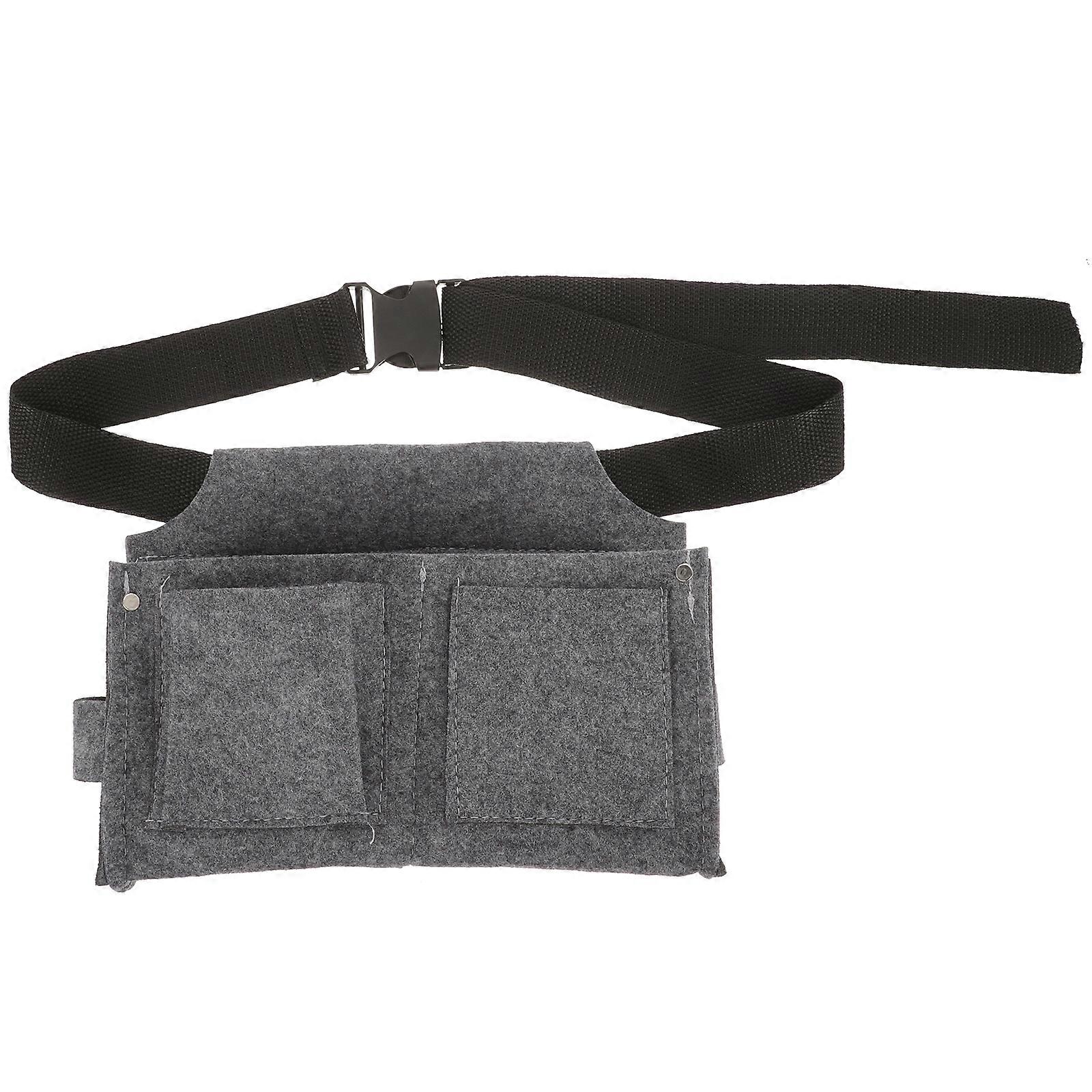 Electrician Tool Pouch Portable Tool Belt Pouch Multi-functional Multiple Pockets Tool Organizer