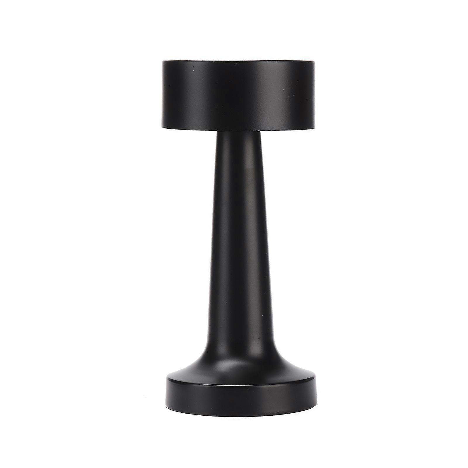 Tragbare Metall-LED-Tischlampe, wiederaufladbare 3-Farb-Touch-Sensor-Schreibtischlampe, Helligkeit Raumdekor-Tischlampe
