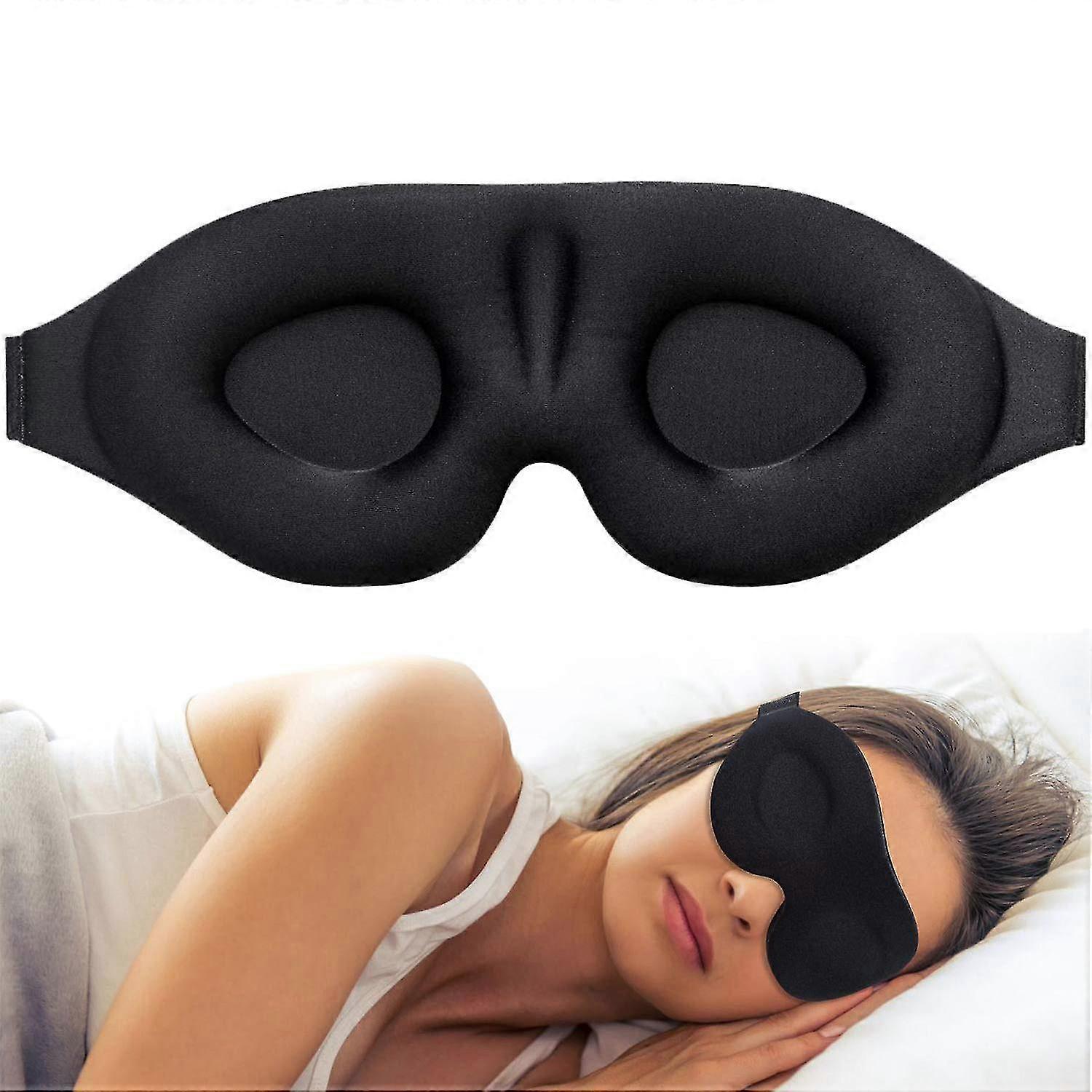 Sleep Eye Mask 3d Contoured Blindfold
