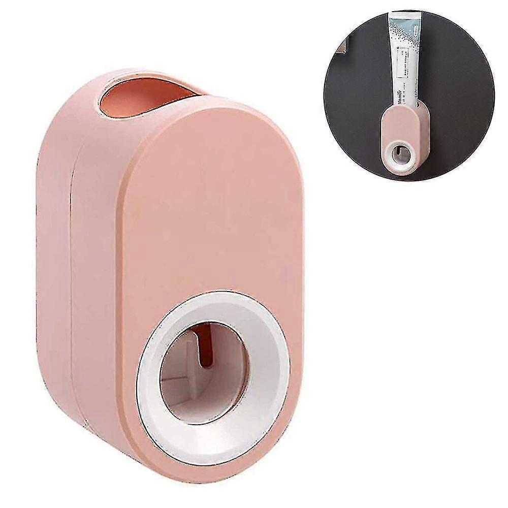 Toothpaste Dispenser, Toothpaste Squeezer Automatic Hands Free Wall Mounted For Washroom Shower Bathroom