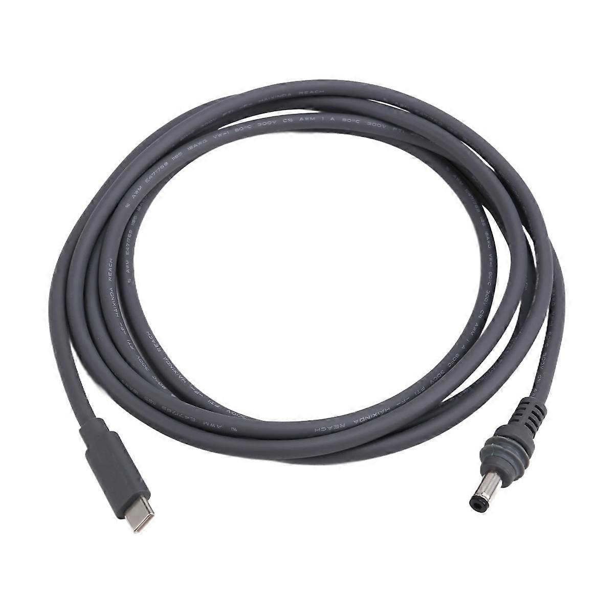 For 2M USB-C to DC Power Cable Waterproof, USB-C Input Compatible with Gen3 Mini