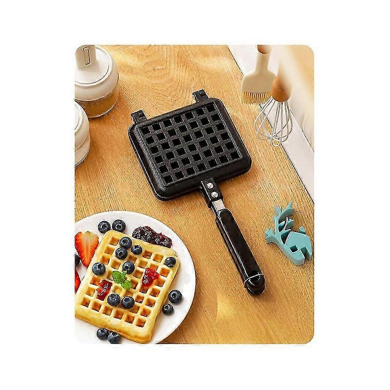 华夫格铁板，深层填充不粘铝合金传统易清洁B