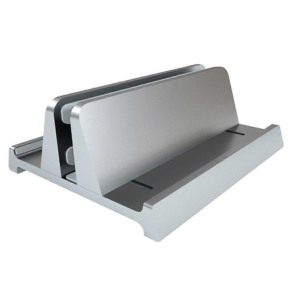 Vertical Laptop Stand Holder Adjustable Space-Saving Desktop Notebook Dock