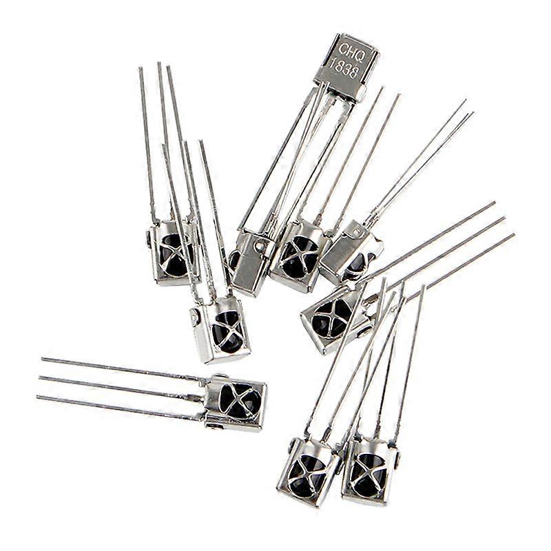 10pcs TL1838 VS1838B 1838 38Khz IR Infrared Receiver with Metal case