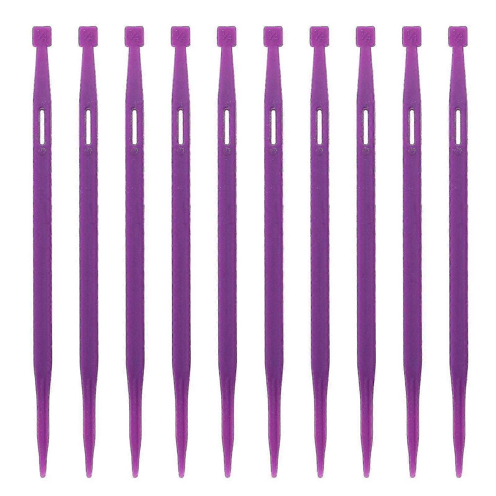 10pcs Threading Cord Needles Plastic Sewing Needles Hand Sewing Needles