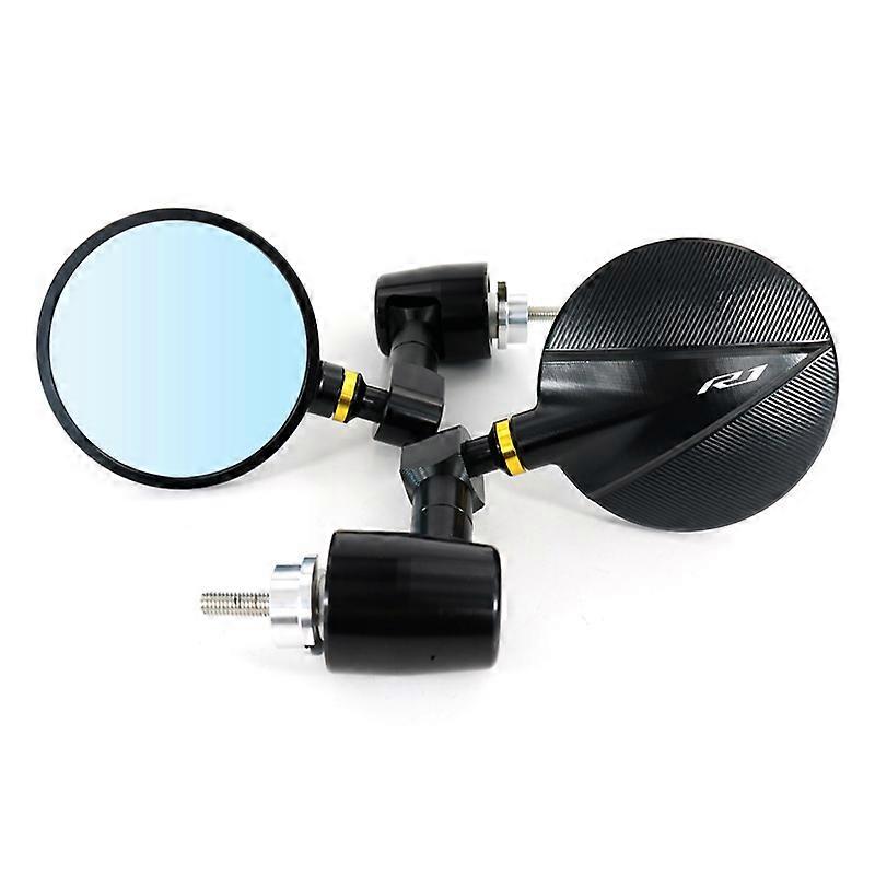 For YAMAHA YZF-R1 2015 2016 2017 2018 2019 2020 2022 Motorcycle Accessories CNC Rear View Side Mirrors Handle Bar End Mirror