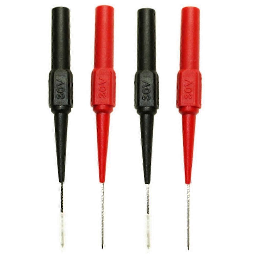Multimeter Test Lead Fluke Extension Back Probes Sharp Needles Testing Micro Pins