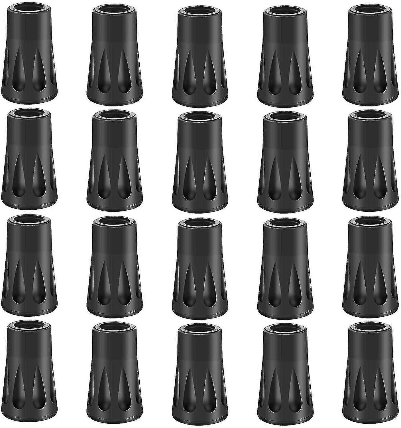 20pcs Rubber Buffer Set Hiking Poles Rubber,buffer Nordic Walking Pads S202412306506