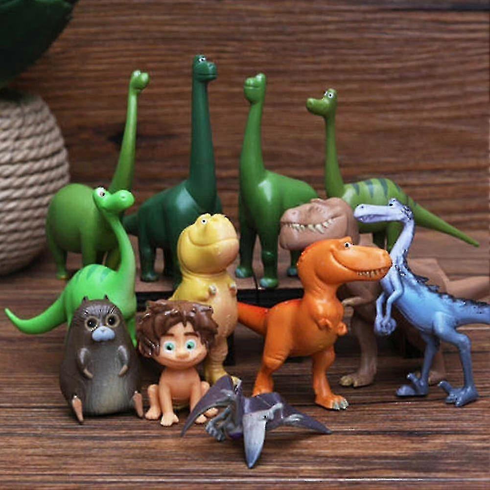 Jubee Set Of 12 The Good Dinosaurs Home Figure Mini Model Toy For Kids Arlo