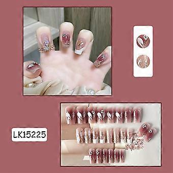 Shine Sequins Decorations Fake Nails Ultra-flexible Lasting Com  Jelly Glue Model