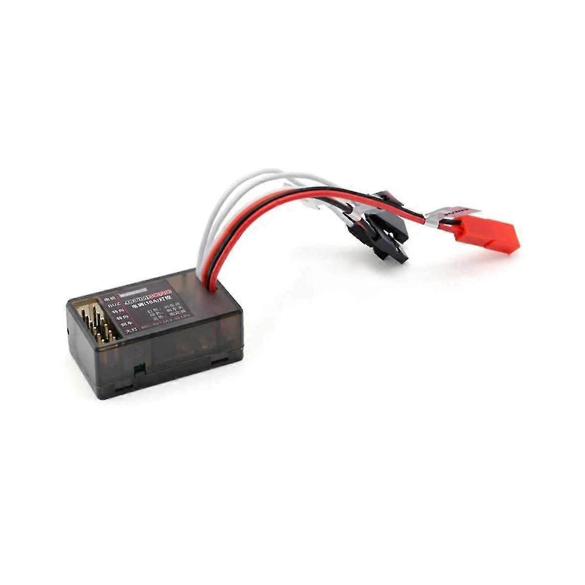 10a gebürstet Esc 2s 3s 12v Dual Way Speed Controller Bremse LED Steuerung Für Rc Fahrzeug Auto Boot Tank