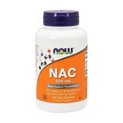 Now! Nac 100 Vegetable Capsules Of 600Mg