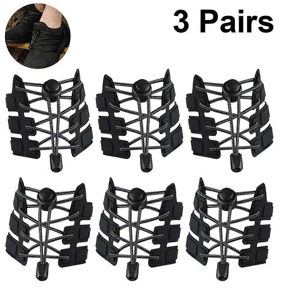 Elastic Shoe Laces, No Tie, Adjustable, Rubber Shoelaces