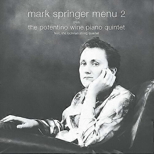 Mark Springer Menu 2Potentino Wine Piano Quintet CD 2 discs (2016) NEW