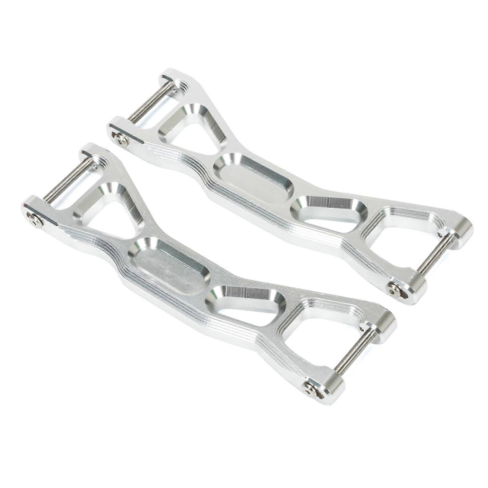 Realistische obere Querlenker Schwinge vorne/hinten universal für RC Modell für Spielfahrzeug Rock Crawler 1:5 XMaxx TRXA4 silber