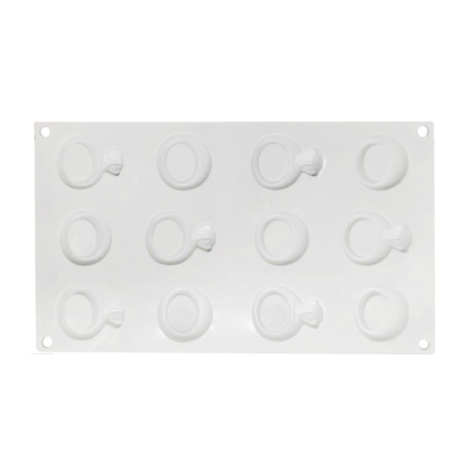 Moules à gâteaux en mousse de silicone flexibles pour la Saint-Valentin, parfaits pour créer des chocolats et des desserts romantiques